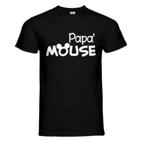 T-shirt uomo papà mouse Per il papà