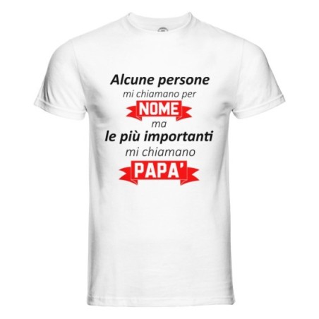 T-shirt uomo alcune persone mi chiamano per nome ma le...