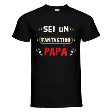 T-shirt uomo sei un fantastico papà