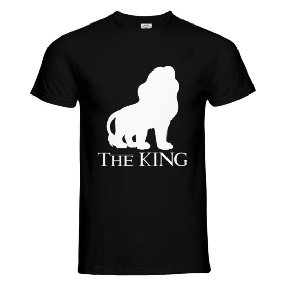 T-shirt uomo the king Per il papà