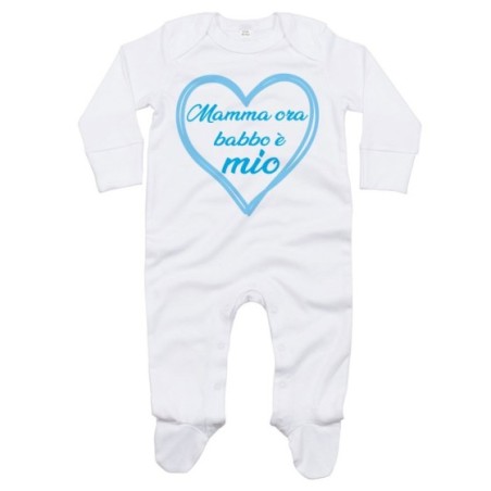 Tutina neonato mamma ora babbo è mio