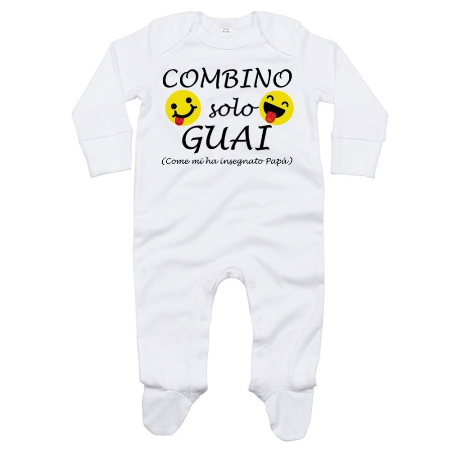 Tutina neonato combino solo guai come mi ha insegnato papà Per il papà
