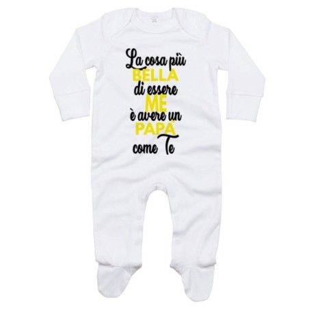 Tutina neonato la cosa più bella di essere me è avere un...