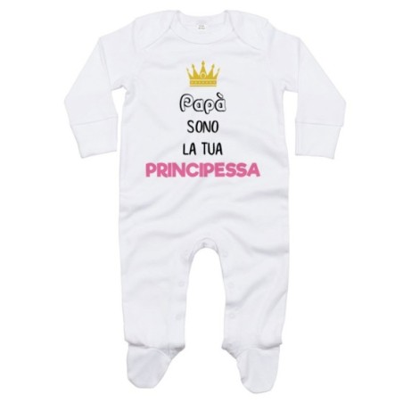 Tutina neonata papà sono la tua principessa
