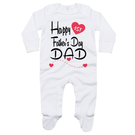 Tutina neonato happy first father's day dad Per il papà