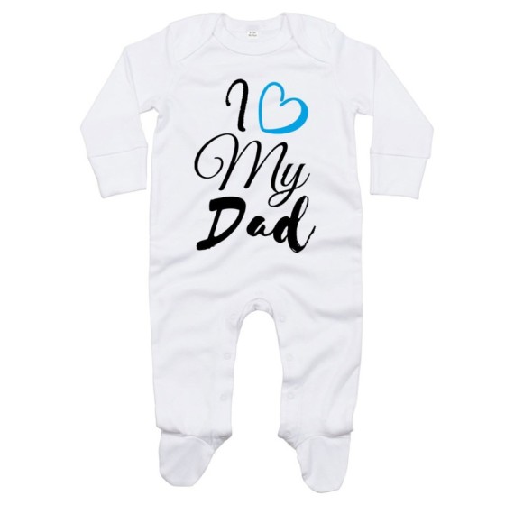 Tutina neonato i love my dad Per il papà
