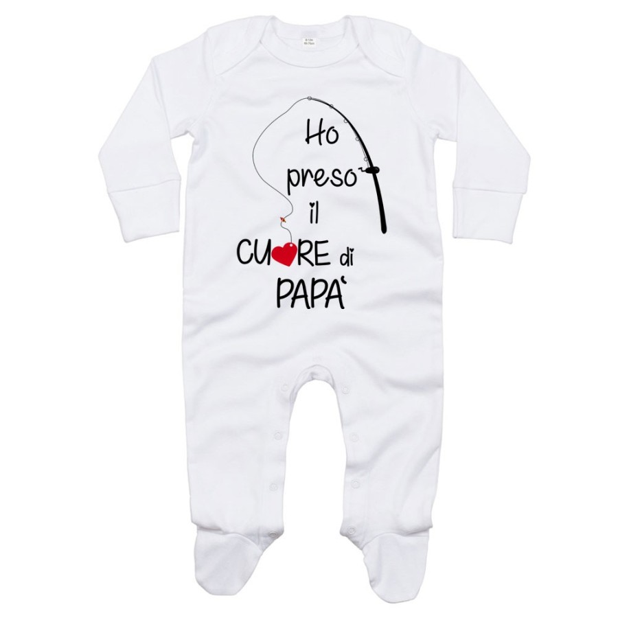 Tutina neonato ho preso il cuore di papà Per il papà