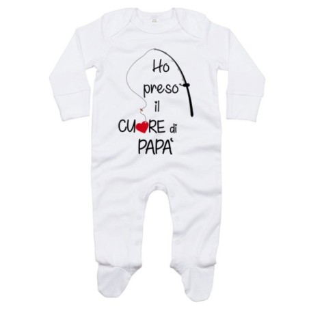 Tutina neonato ho preso il cuore di papà