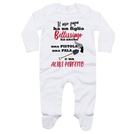 Tutina neonato il mio papà ha un figlio bellissimo una...