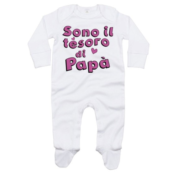 Tutina neonato sono il tesoro di papà Per il papà