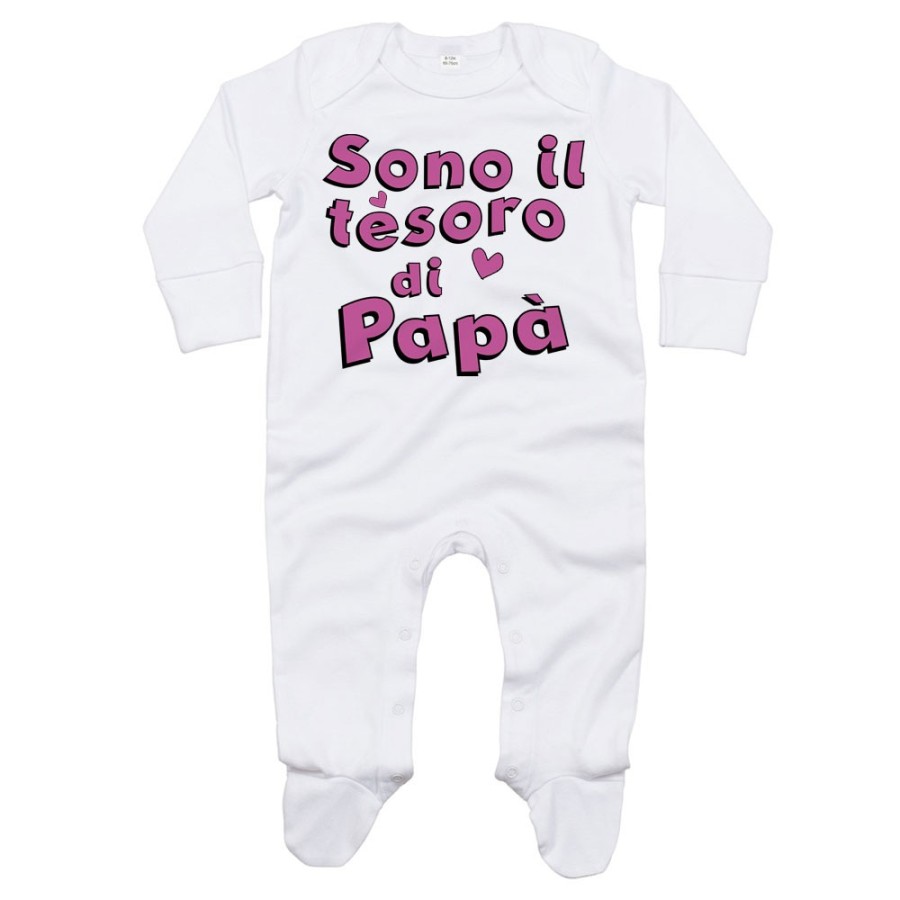 Tutina neonato sono il tesoro di papà Per il papà