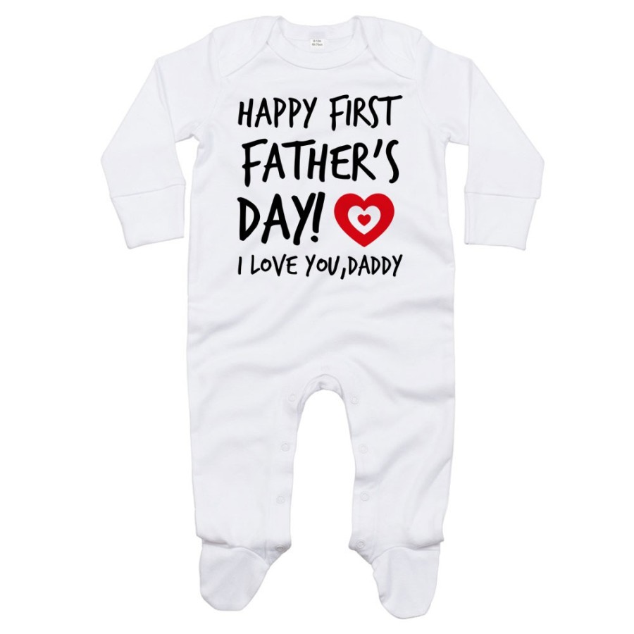Tutina neonato happy first father's day i love you daddy Per il papà