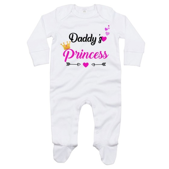 Tutina neonato daddy's prince princess Per il papà