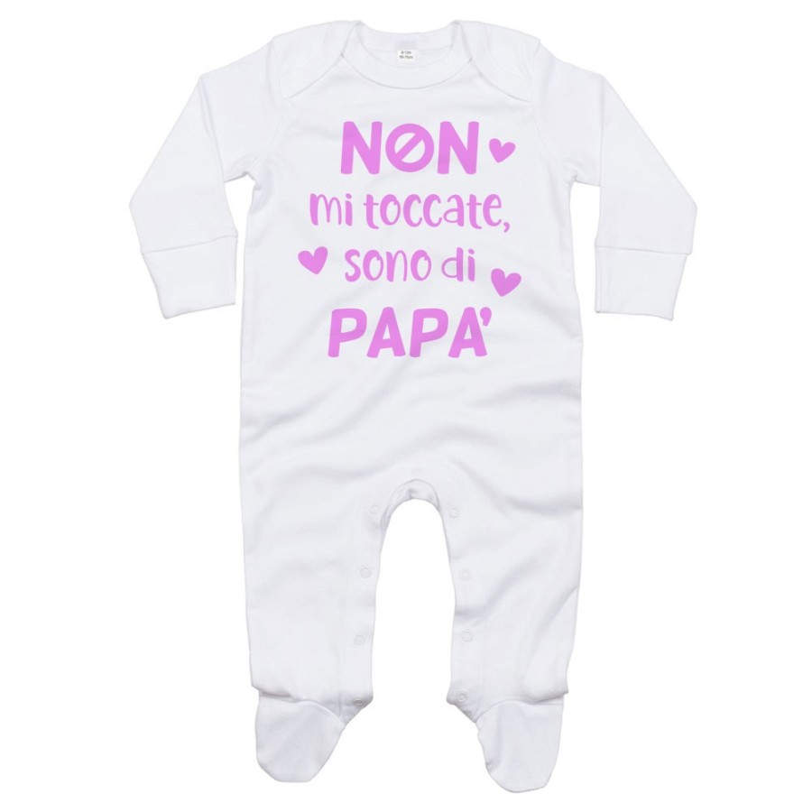 Tutina neonato non mi toccate sono di papà Per il papà