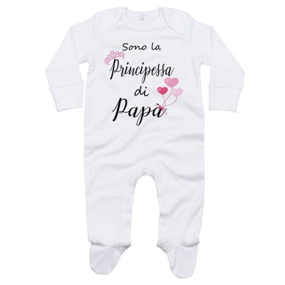 Tutina neonata sono la principessa di papà Per il papà