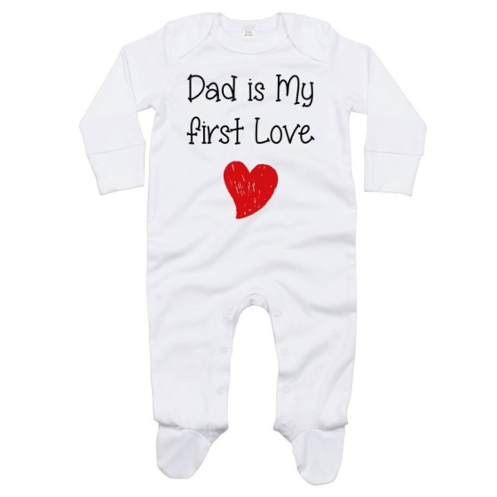 Tutina neonato dad is my first love Per il papà