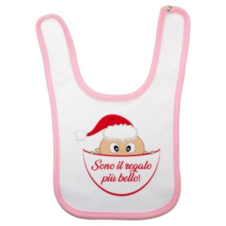 Bavaglino neonato sono il regalo più bello Natale