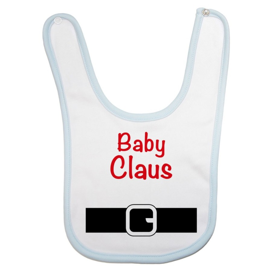 Bavaglino neonato baby claus Natale