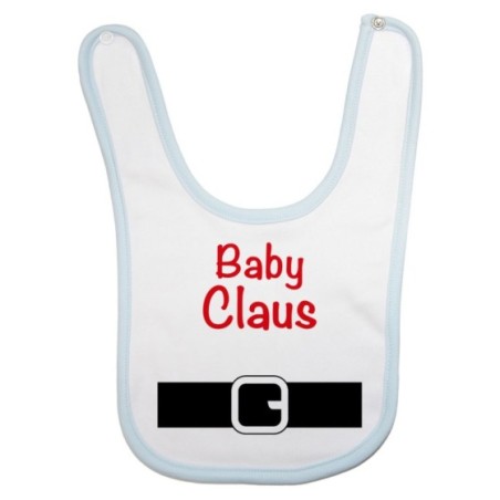 Bavaglino neonato baby claus Natale