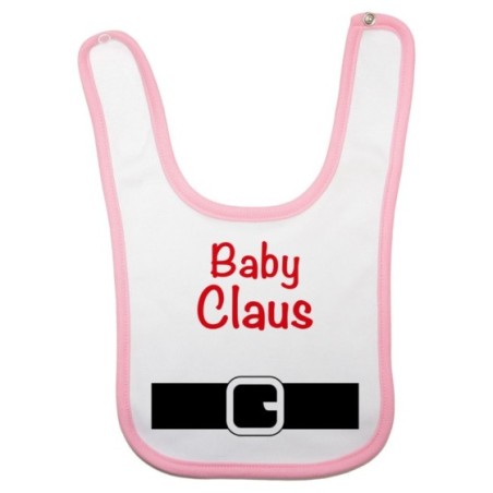 Bavaglino neonato baby claus Natale