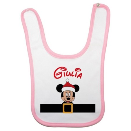 Bavaglino neonato personalizzato con nome e cintura...