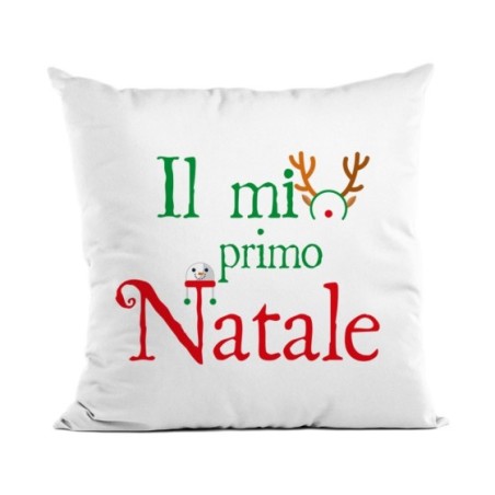 Cuscino personalizzabile con nome il mio primo natale da...