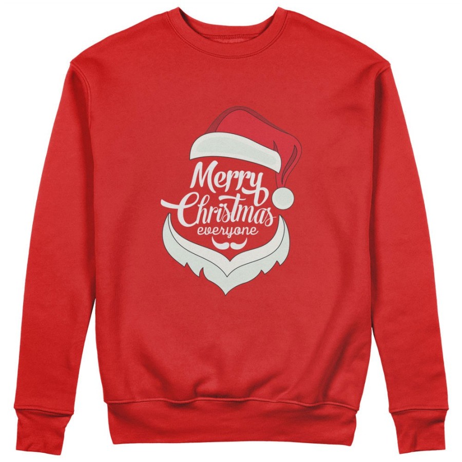 Felpa donna merry christmas everyone Natale