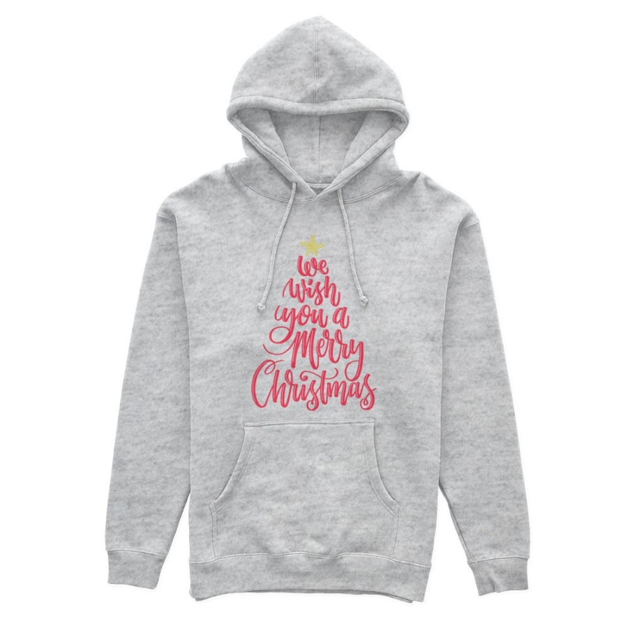 Felpa donna we wish you a merry christmas Natale