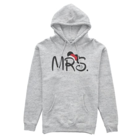 Felpa donna personalizzabile con nome mrs con cappello natalizio Natale