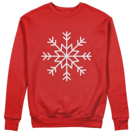 Felpa donna personalizzabile con nome fiocco di neve Natale