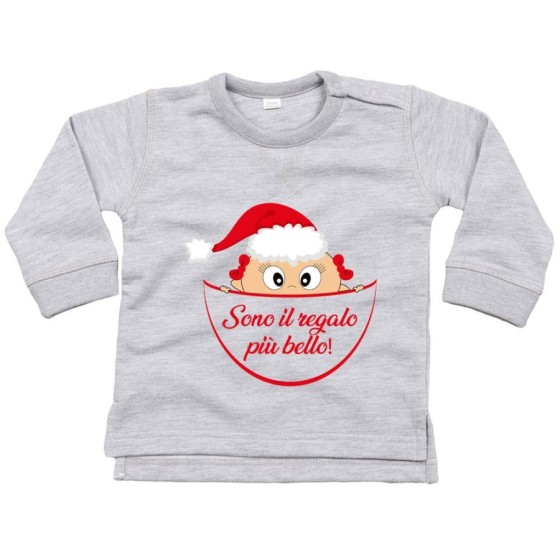 Felpa neonato sono il regalo più bello Natale