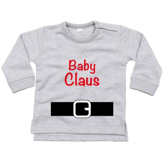 Felpa neonato baby claus Natale