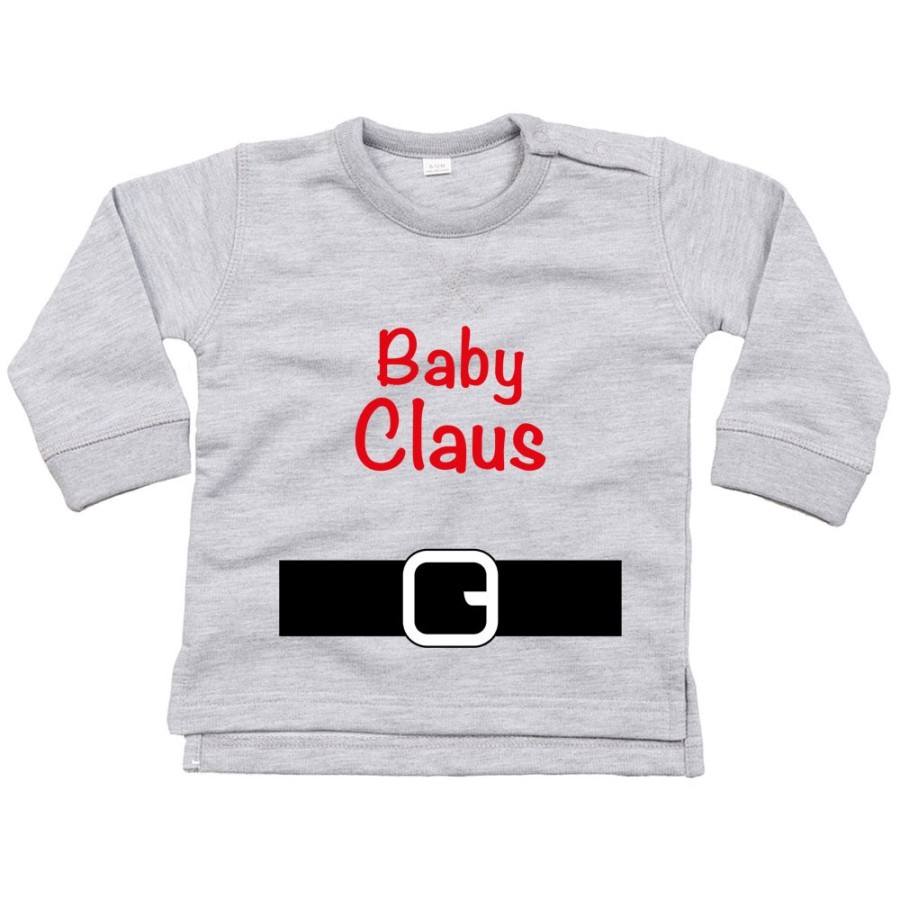 Felpa neonato baby claus Natale