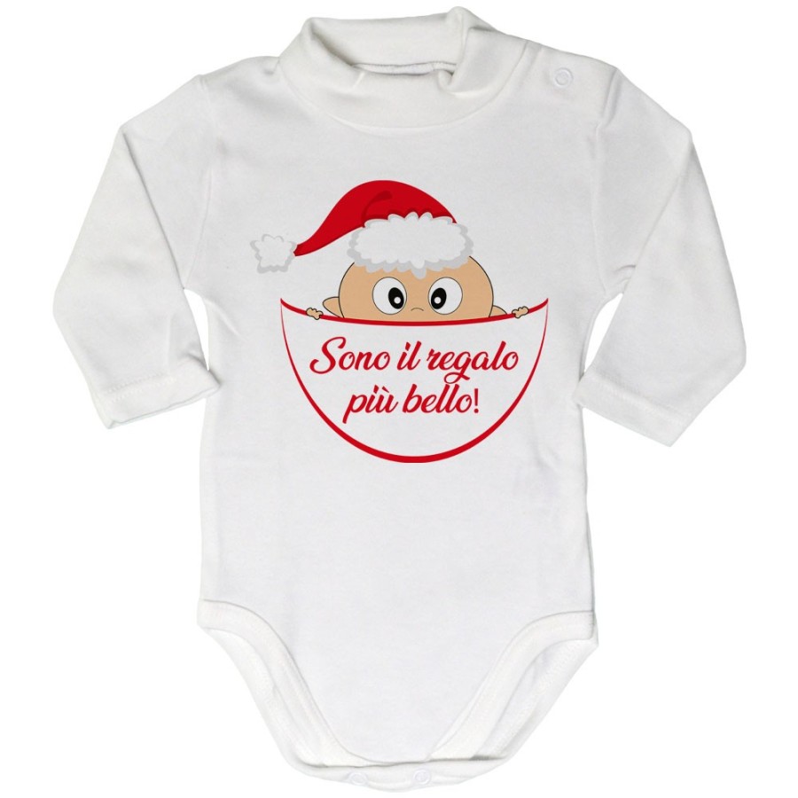 Body lupetto neonato sono il regalo più bello Natale