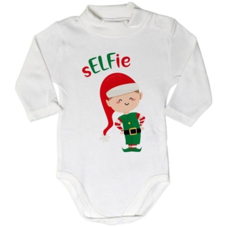 Body lupetto neonato personalizzabile con nome selfie