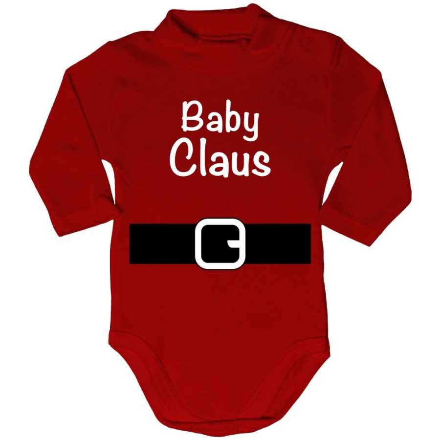 Body lupetto neonato baby claus Natale