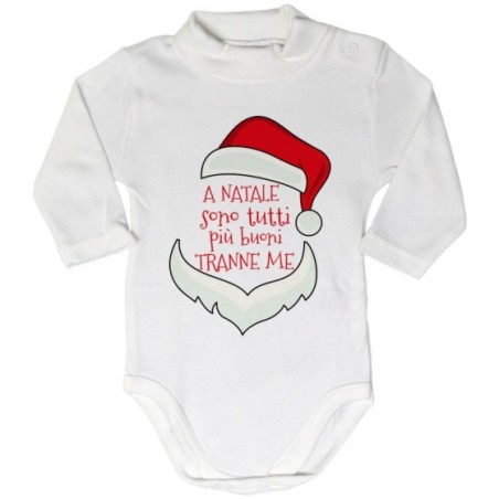 Body lupetto personalizzabile a natale sono tutti più...