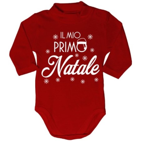 Body lupetto neonato personalizzabile con nome il mio primo natale con cappello di natale Natale