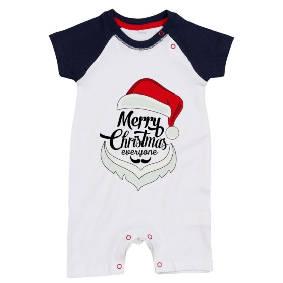 Pagliaccetto neonato merry christmas everyone Natale