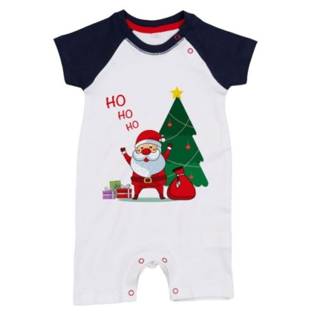 Pagliaccetto neonato personalizzabile con nome ho ho ho...