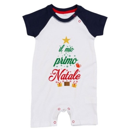 Pagliaccetto neonato il mio primo natale a forma di...