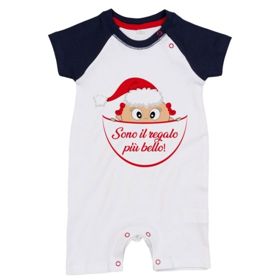 Pagliaccetto neonato sono il regalo più bello Natale