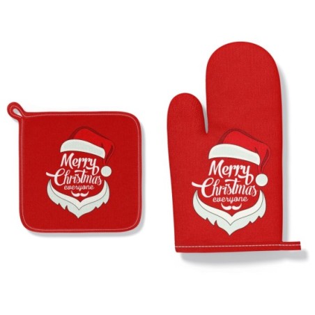 Guantone e presina natalizia merry christmas everyone