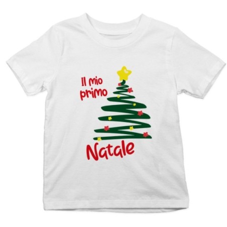 T-shirt bambino personalizzabile con nome il mio primo...