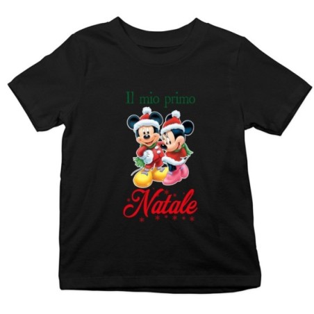 T-shirt bambino personalizzabile con nome minnie e...
