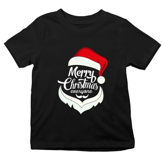T-shirt bambino merry christmas everyone Natale