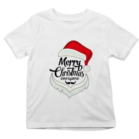 T-shirt bambino merry christmas everyone Natale