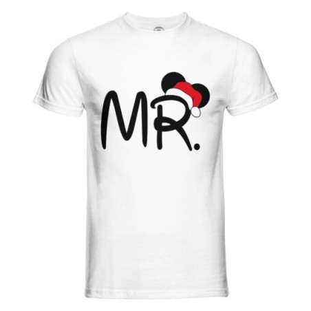 T-shirt uomo personalizzabile con nome mr con cappello...