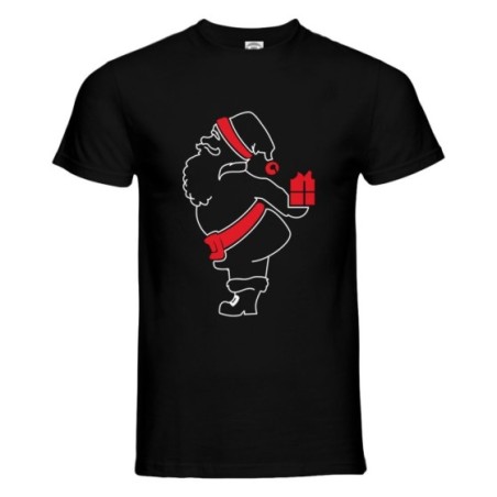T-shirt uomo papà babbo natale Natale