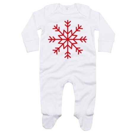Tutina neonato fiocco di neve